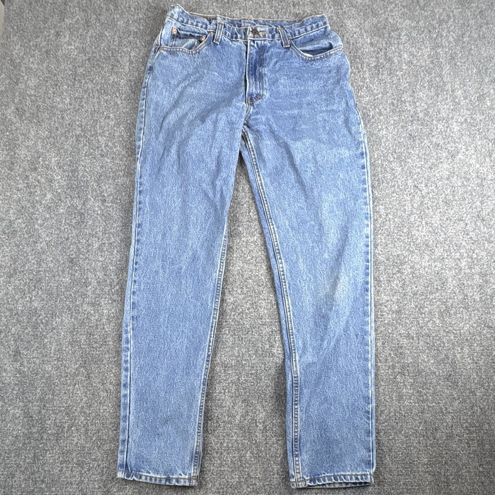 Vintage Jordache 100% Cotton High Waisted Mom Jeans Medium Wash Size 13/14